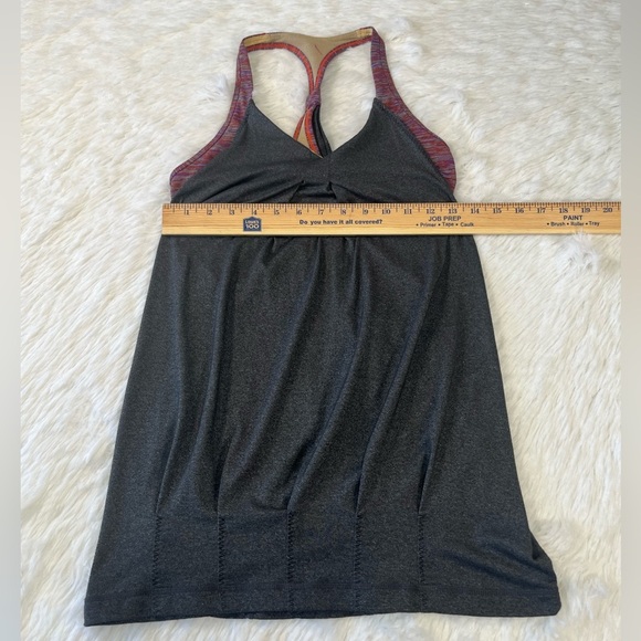 Lululemon | Practice Freely Tank | Deep Coal/We Are From Space Black March Multi - Picture 7 of 8